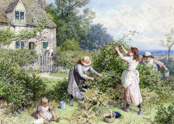 Peinture de Myles Birket Foster