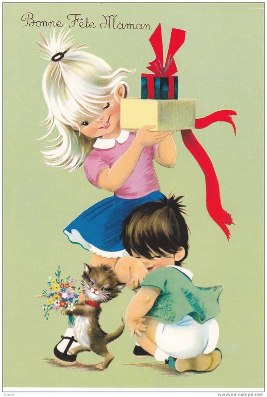 Carte enfant "bonne fête"