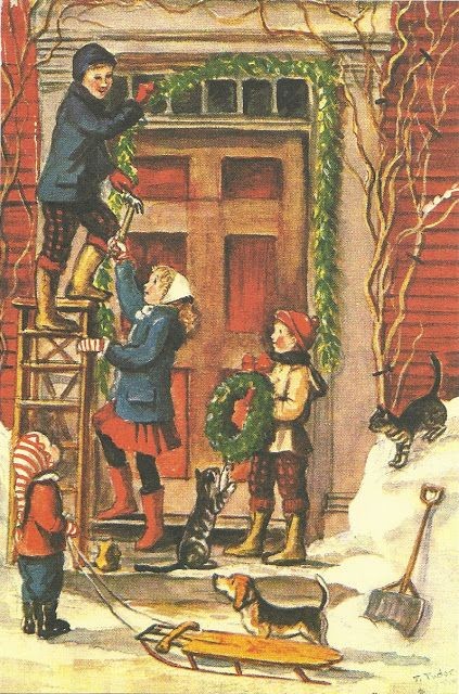 Mignonnes illustrations de Noël