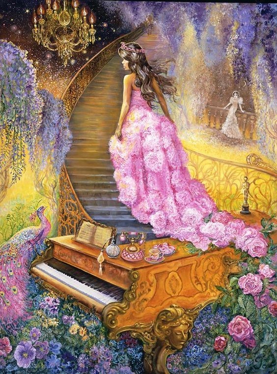 Peinture féerique de Josephine Wall