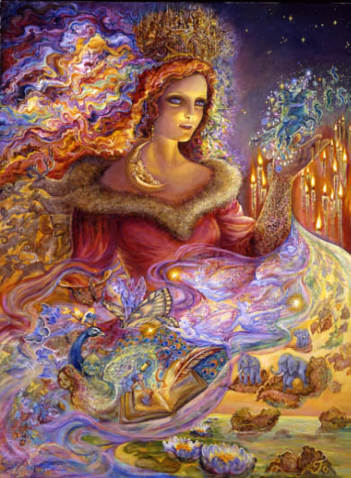 Peinture féérique de Josephine Wall