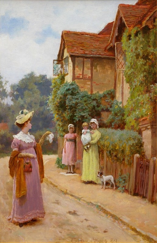 Peinture de Charles Haigh Wood 