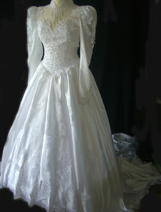 Robe de mariée d'autrefois