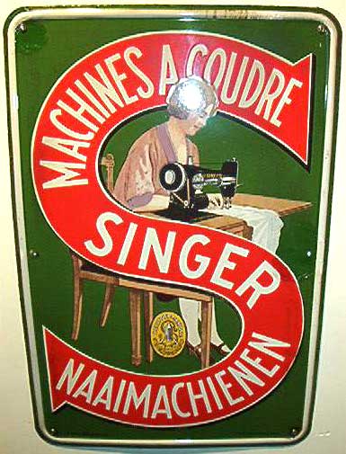 Affiches machines a coudre anciennes 