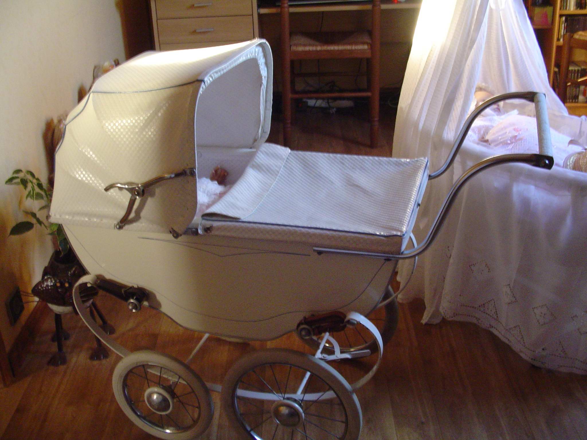 landau ancien bebe