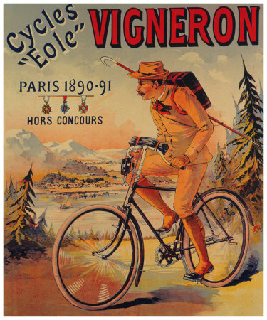 Affiches anciennes velos